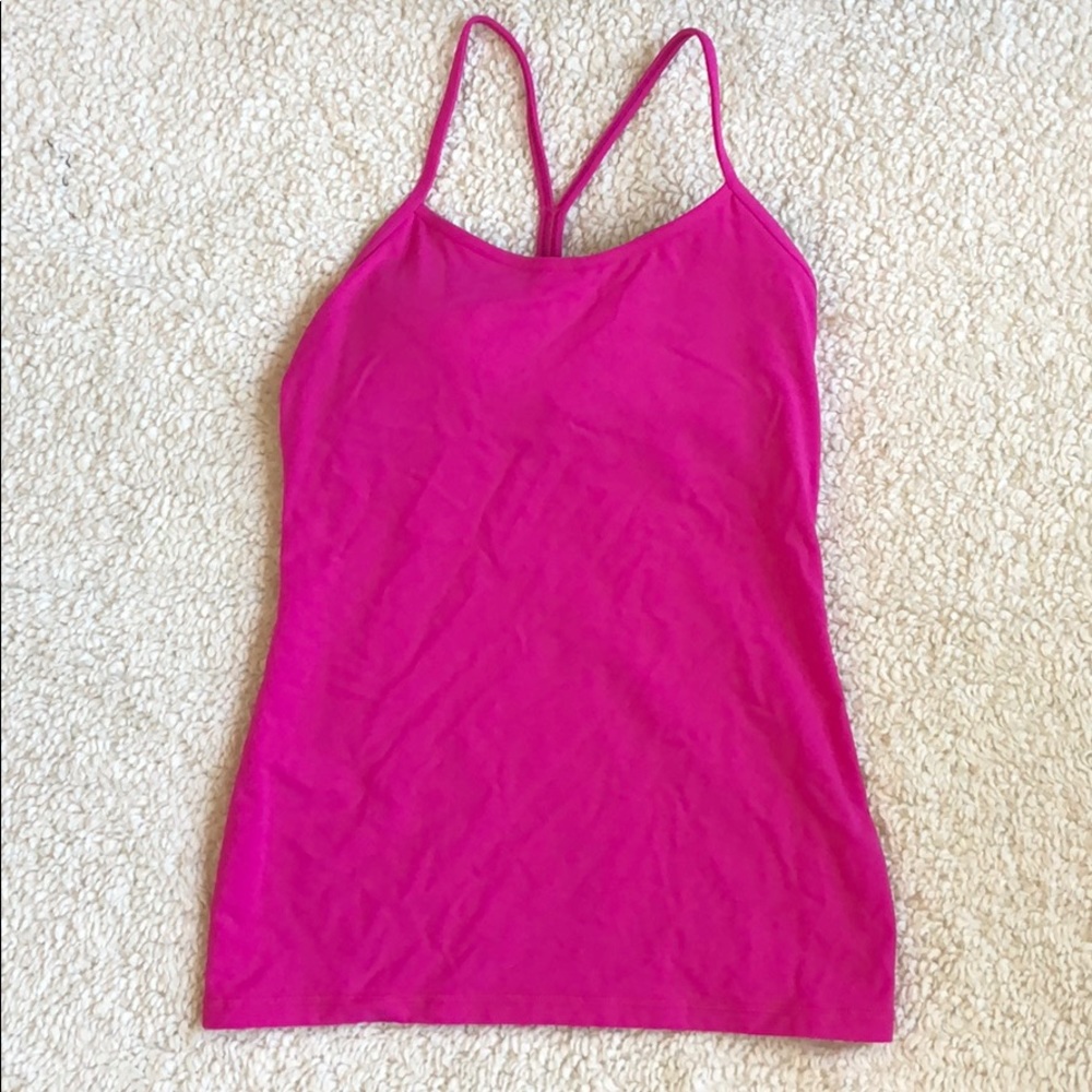 Lululemon workout tank with built in bra